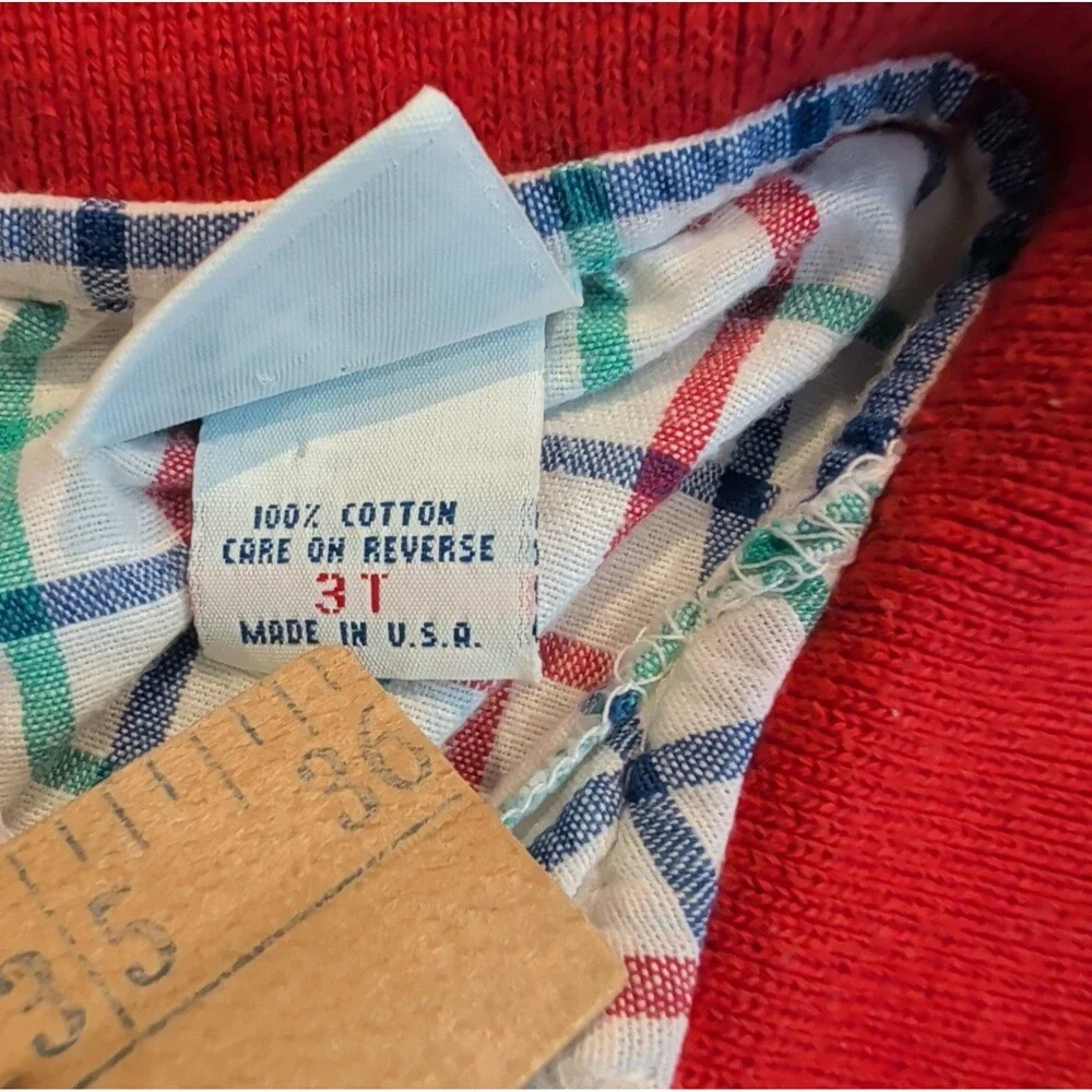 Vintage OshKosh B'Gosh Button Up Shirt 3T Collared Striped USA Cotton
